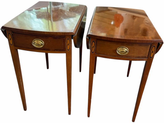 Set of 2 Council Drop Leaf Tables