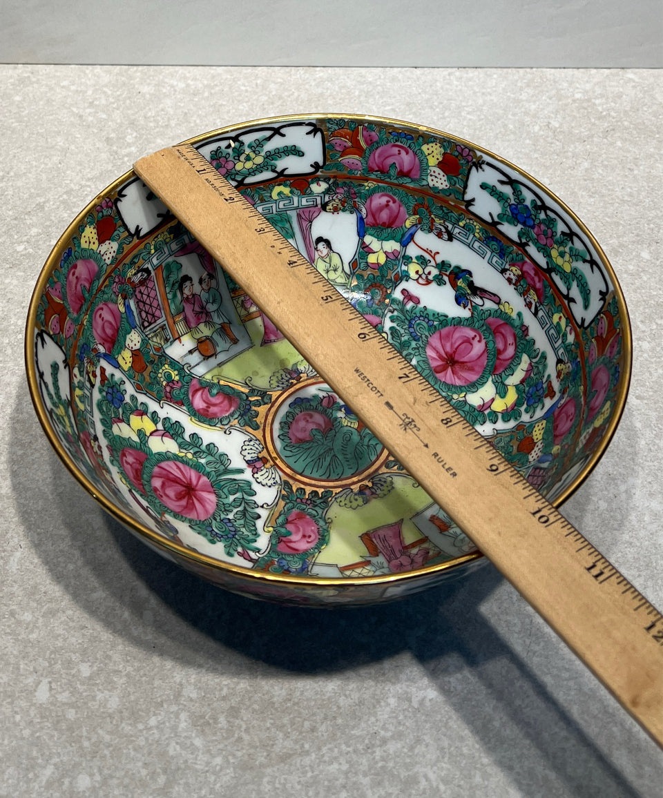 Rose Medallion Bowl