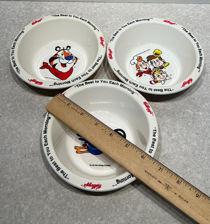 Set of 3 Kellog's Bowls