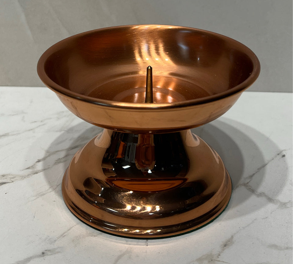 Copper Candle Holder
