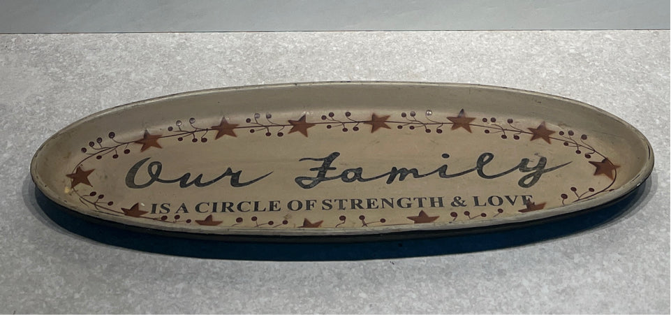 Our Family Tray