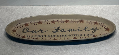 Our Family Tray