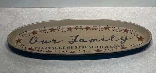 Our Family Tray