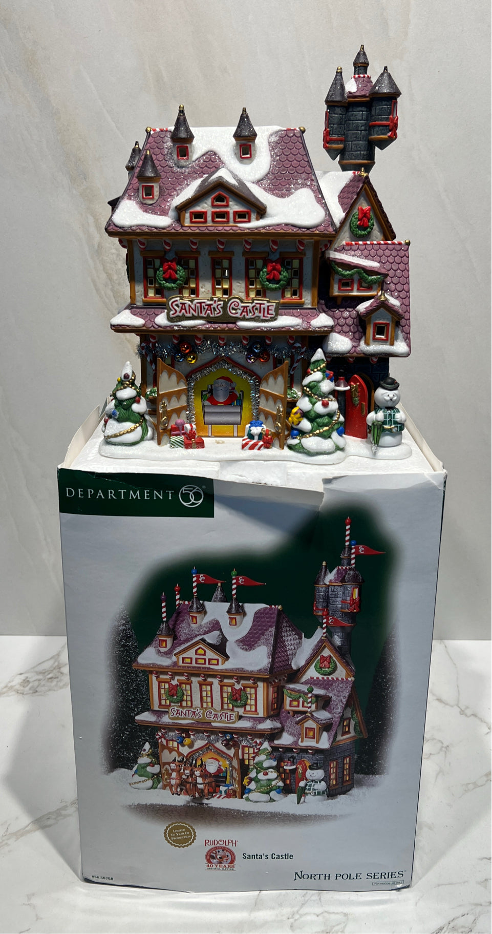 Dept. 56 Santa Castle