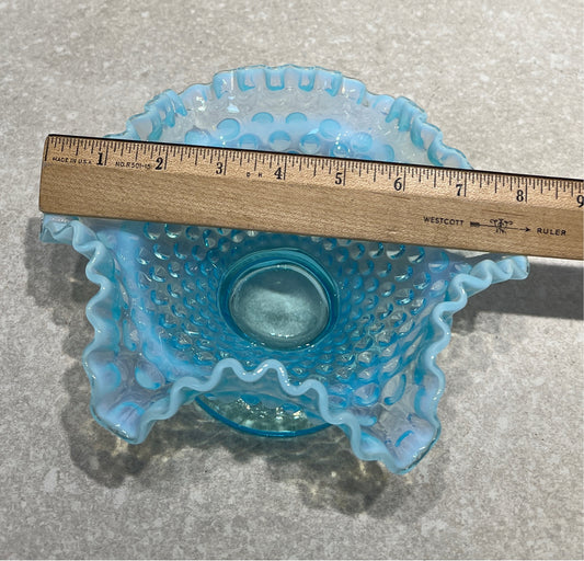 Fenton Blue Bowl