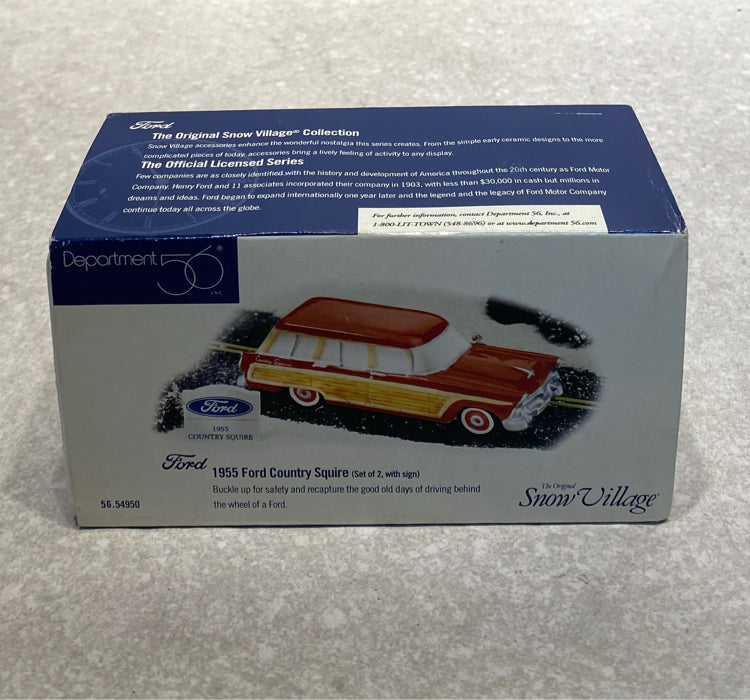 Dept. 56 1955 Ford Country Squire
