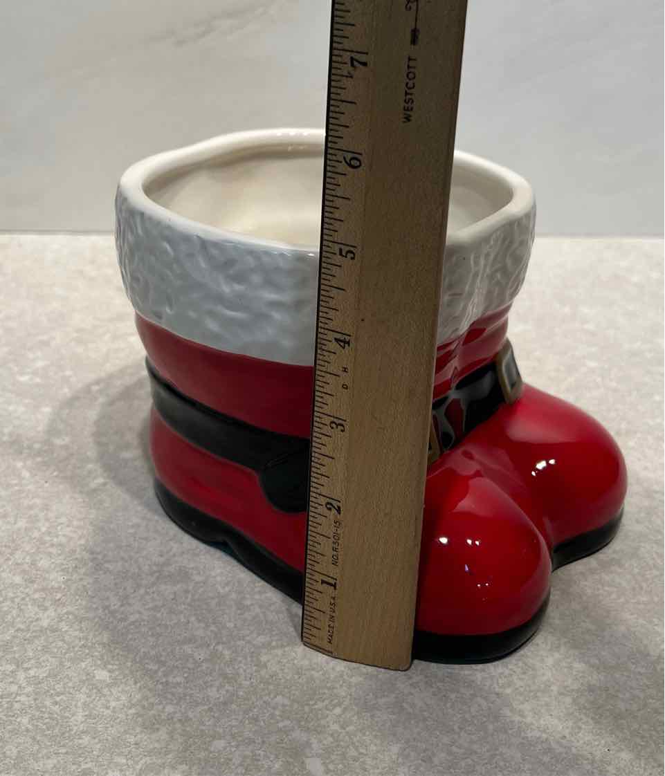Santa Boot Planter