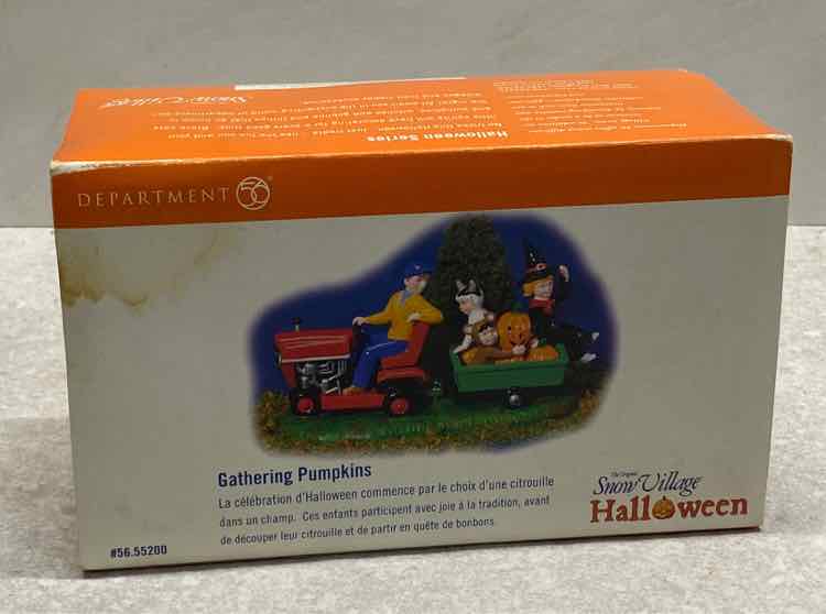 Dept. 56 Gathering Pumpkins