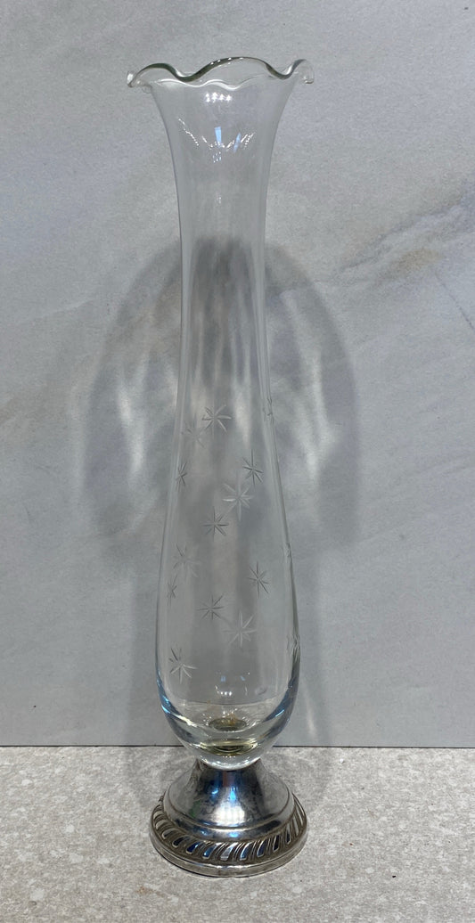 Sterling Weighted Vase