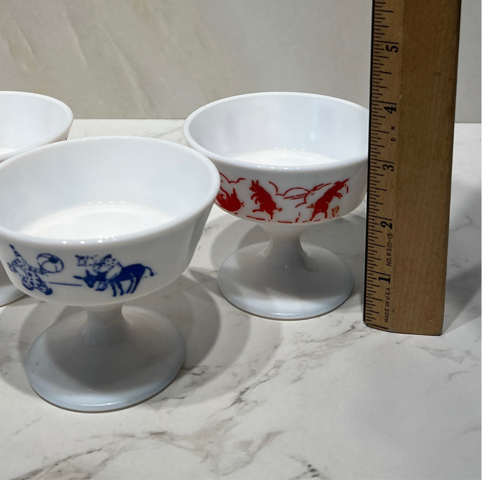 Set of 3 Vintage Glasses