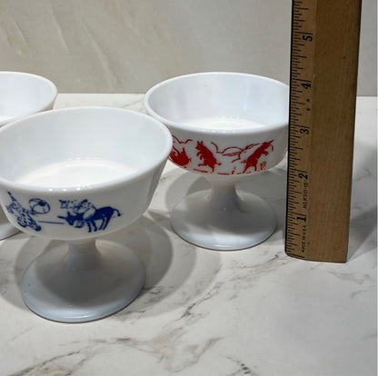 Set of 3 Vintage Glasses