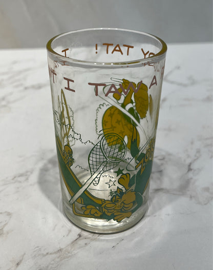 Old Tweety Glass