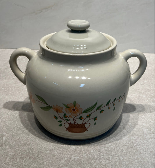 Covered Bean Pot