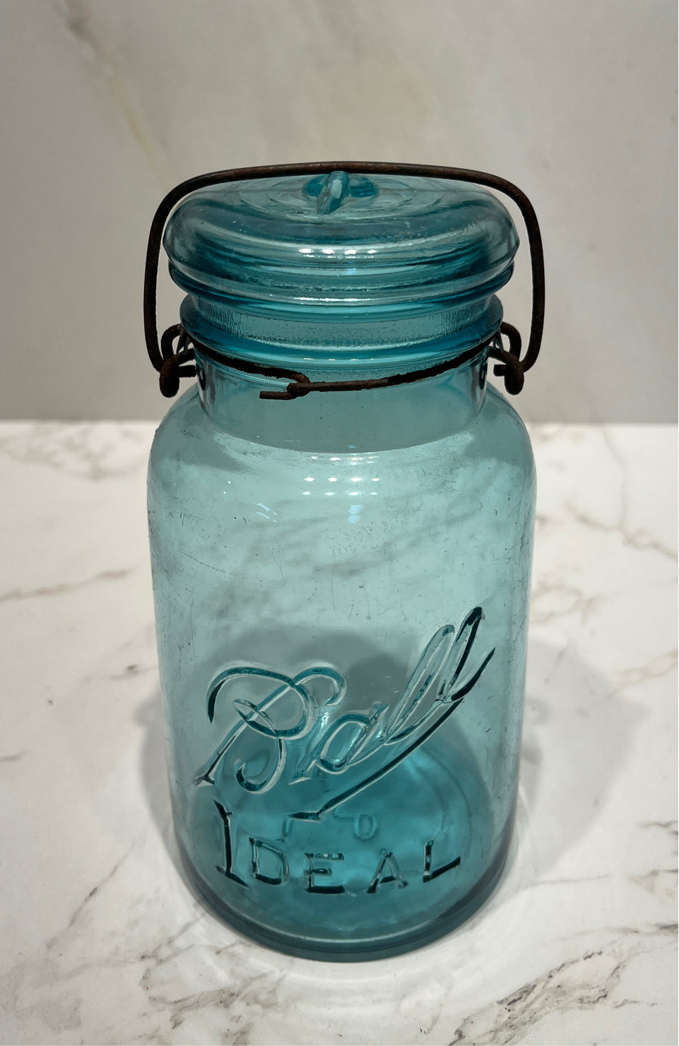 Blue Canning Jar