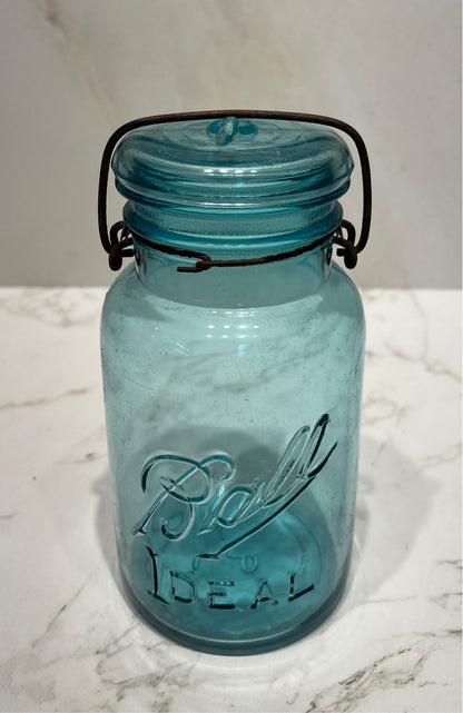 Blue Canning Jar