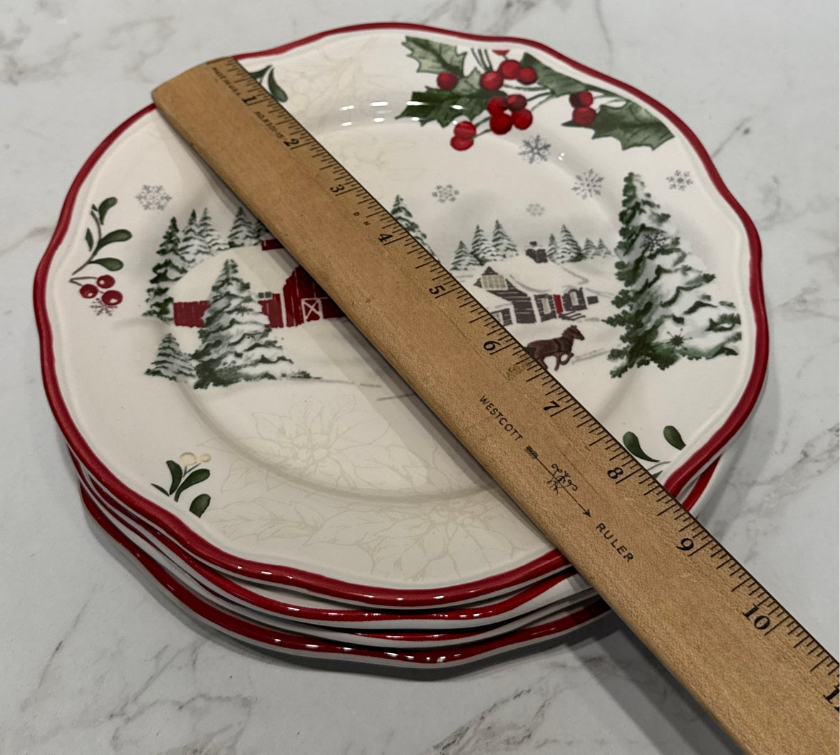 Set of 4 Plates
