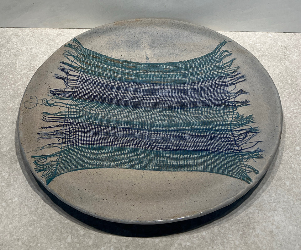Large Pottery Plate