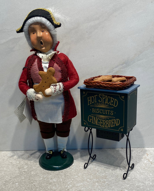 Byer's Choice with Gingerbread Stand