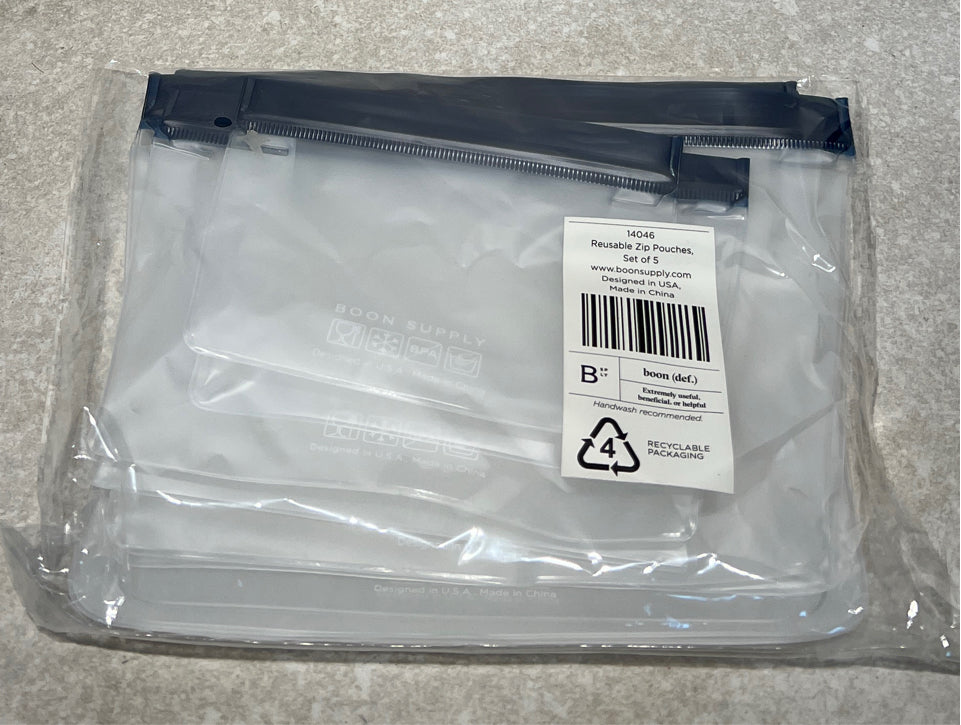 Reusable Zip Pouches
