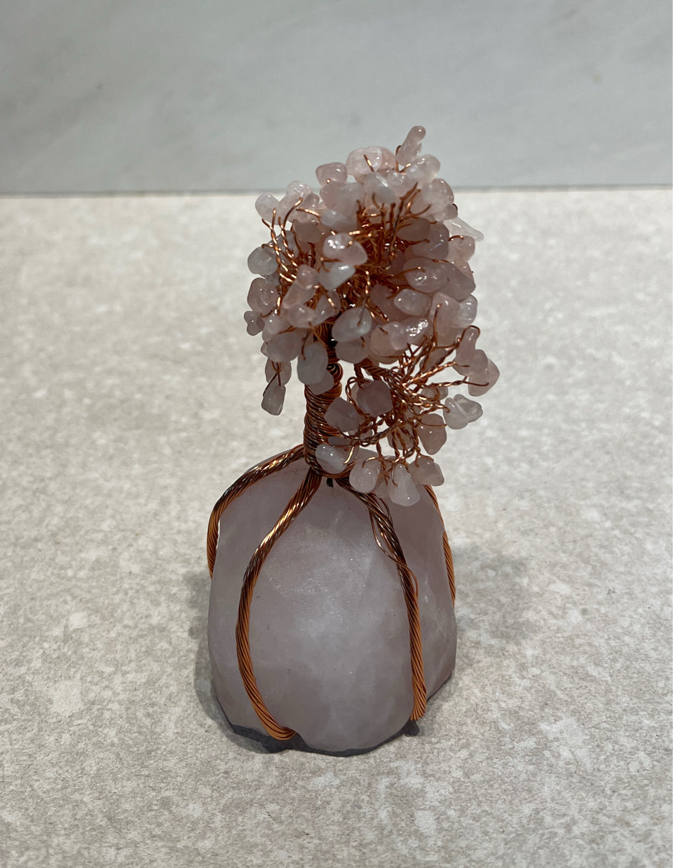Rose Quartz Money Tree