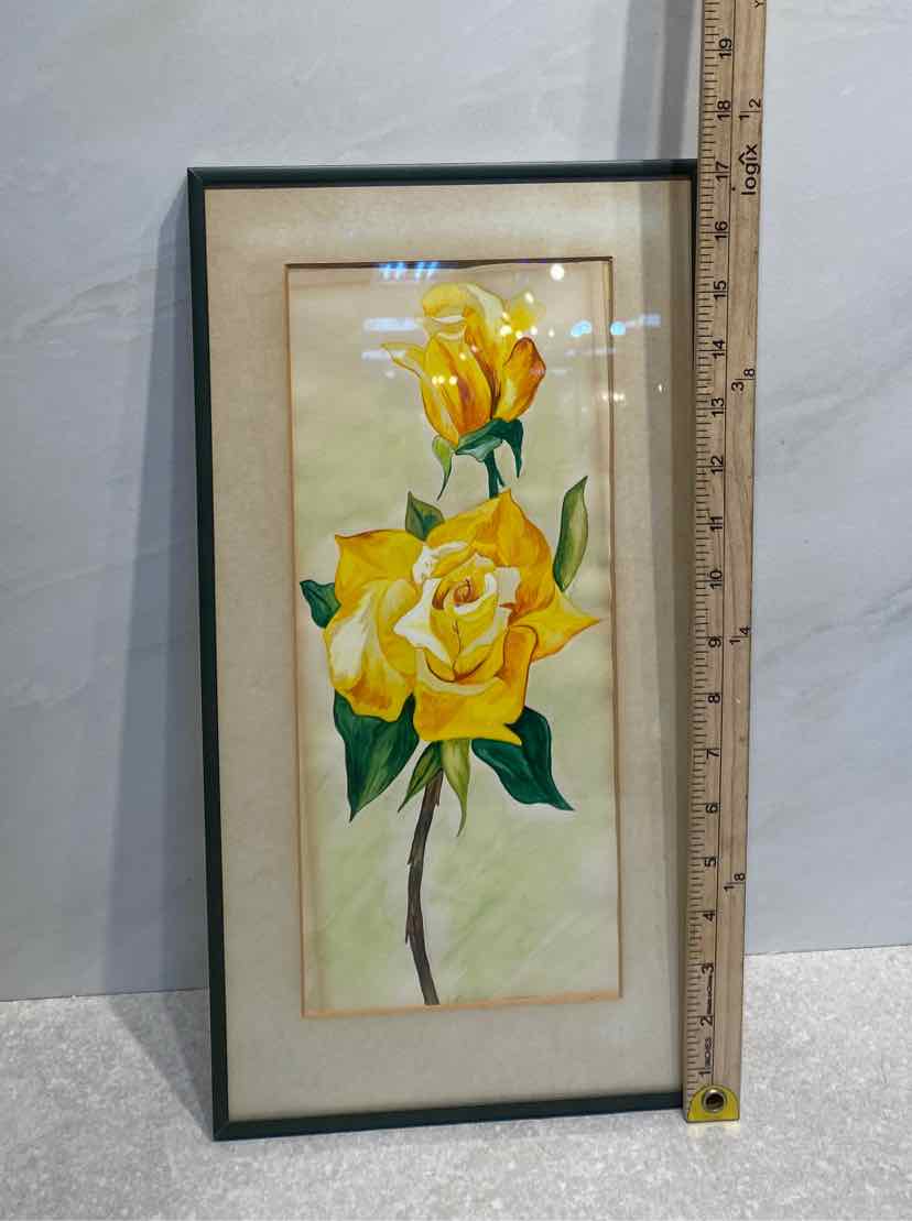 Yelow Flower Wall Decor