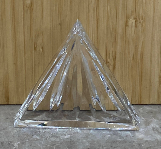 Waterford Triangle Paperweight