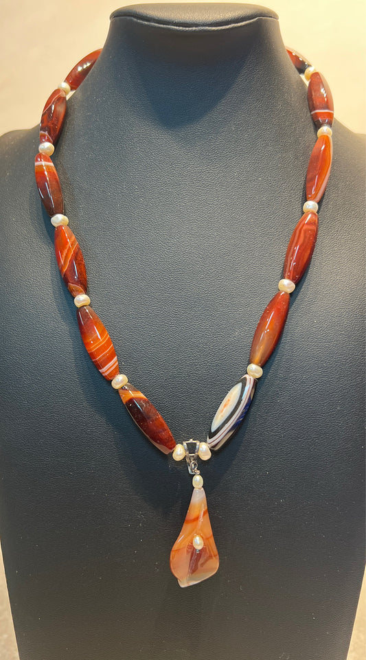 Sterling Clasp Necklace