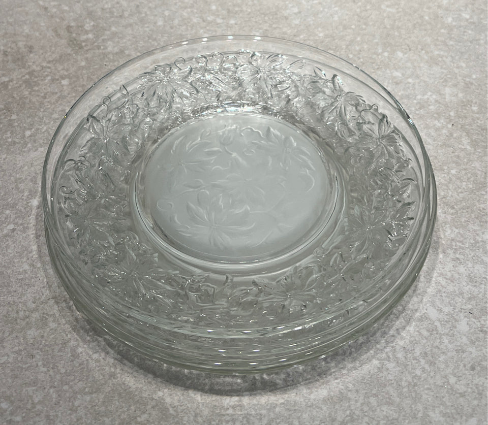 Set of 4 Princess House Plates