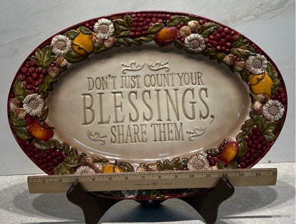 Blessings Platter