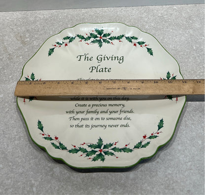 Lenox Giving Plate