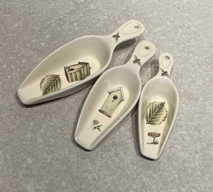 Set of 3 Pfaltzgraff Measuring Spoons