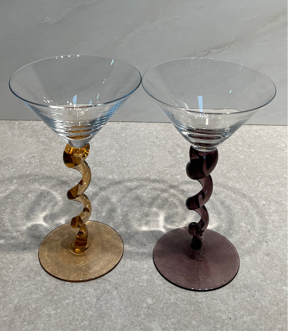 Pair of Martini GLasses