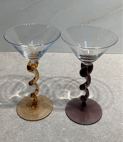 Pair of Martini GLasses