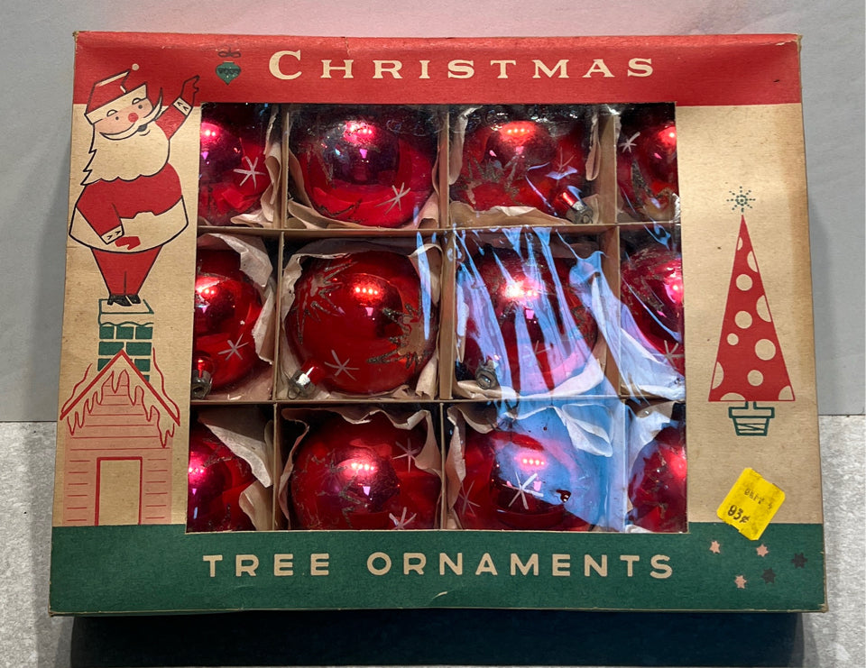 Box Of Fantasia Brand Ornaments