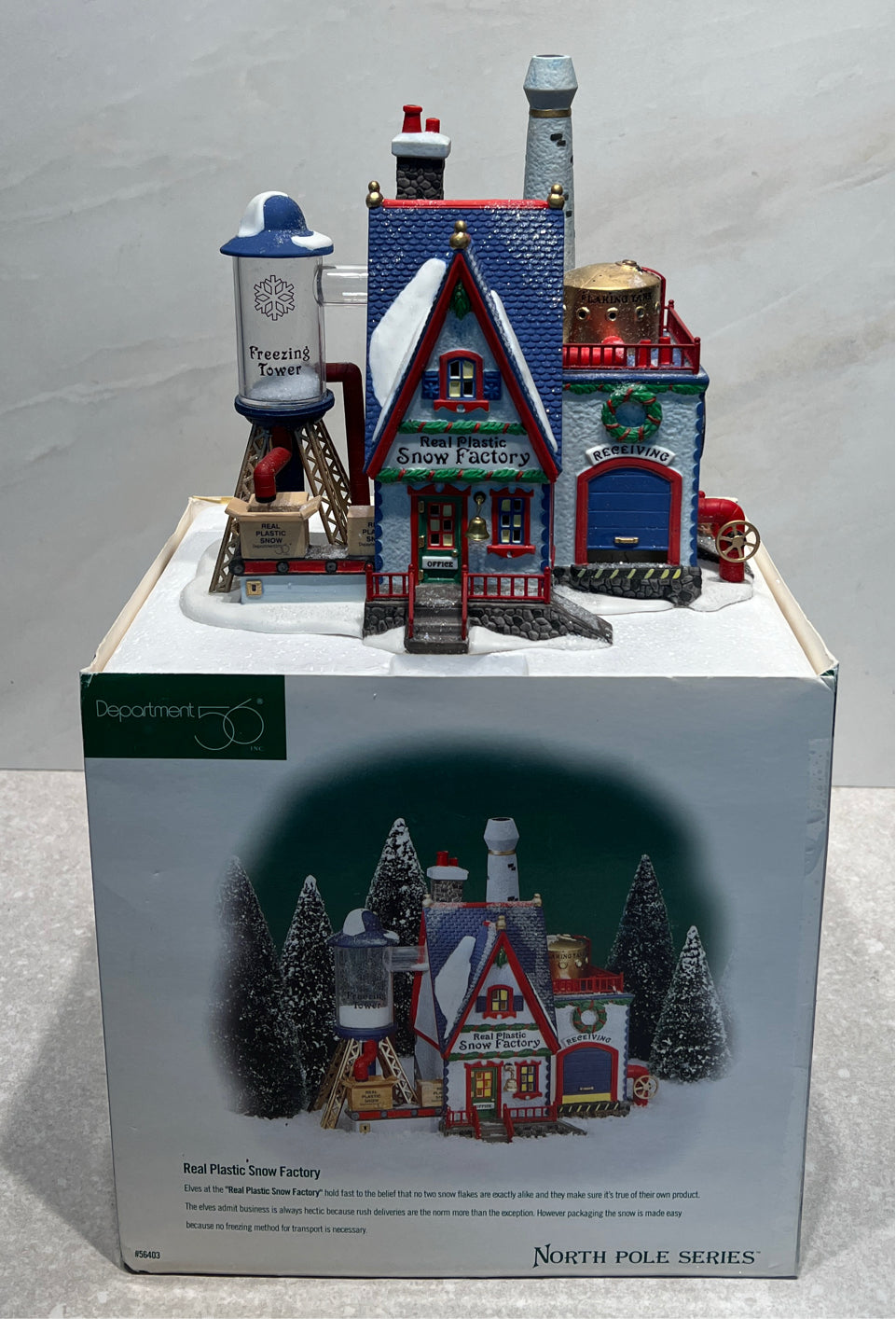 Dept. 56 Real Plastic Snow Factory