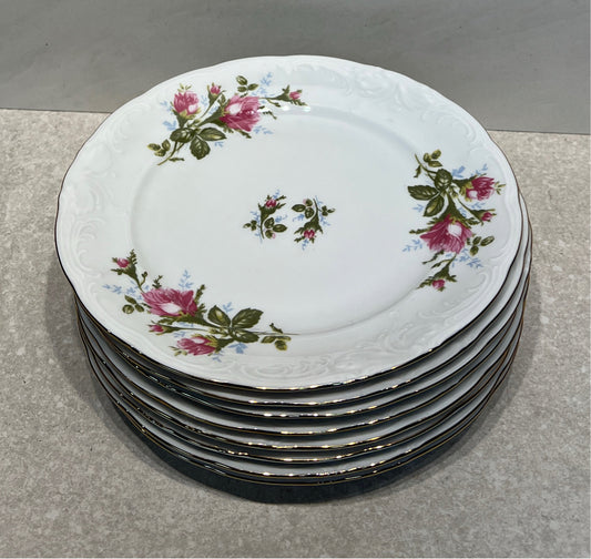 Set of 8 Poland Dinner Plates