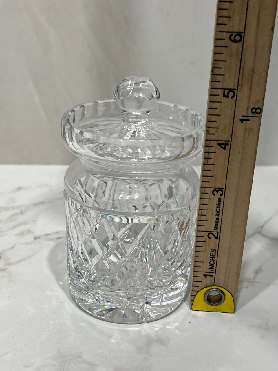Waterford Covered Jar