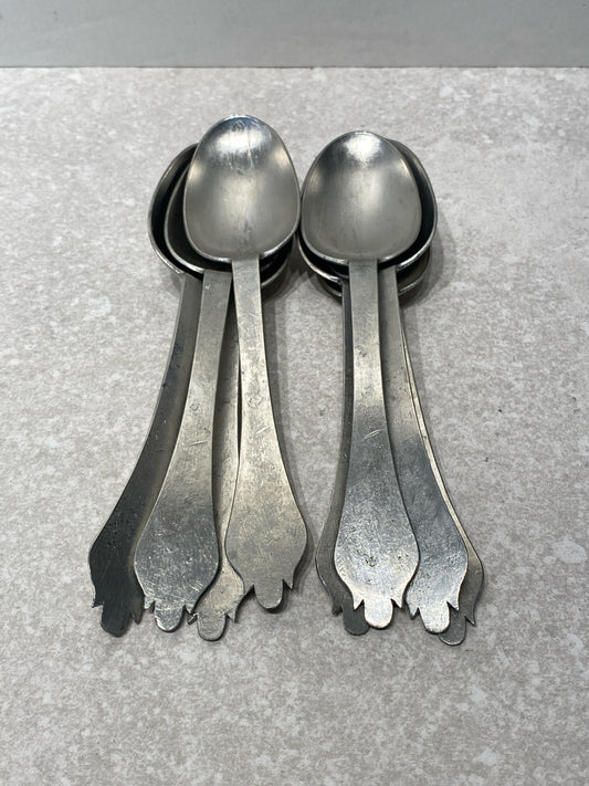 Set of 8 Old Spoons