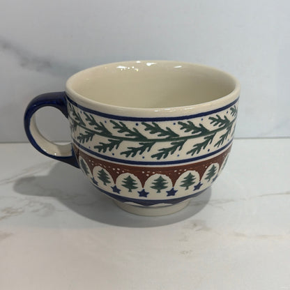 Polish Pottery  Soup Mug