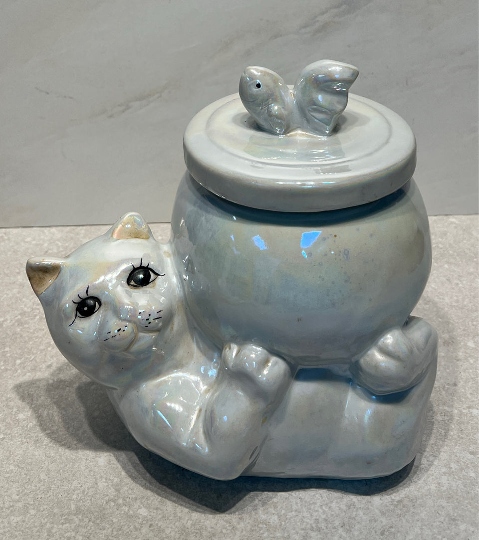 Vintage Cat Cookie Jar