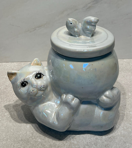 Vintage Cat Cookie Jar