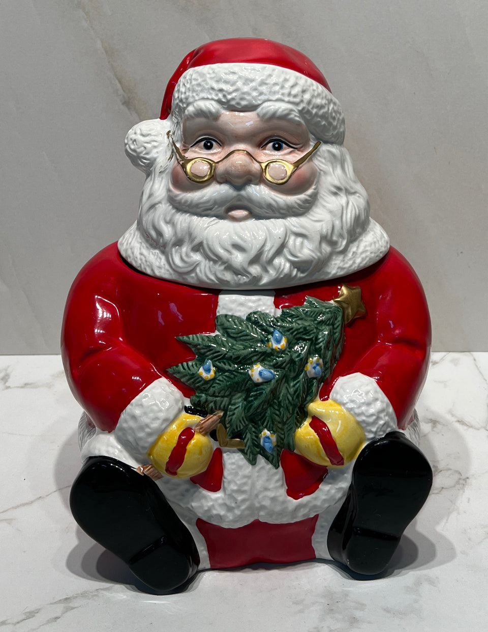 Santa Cookie Jar