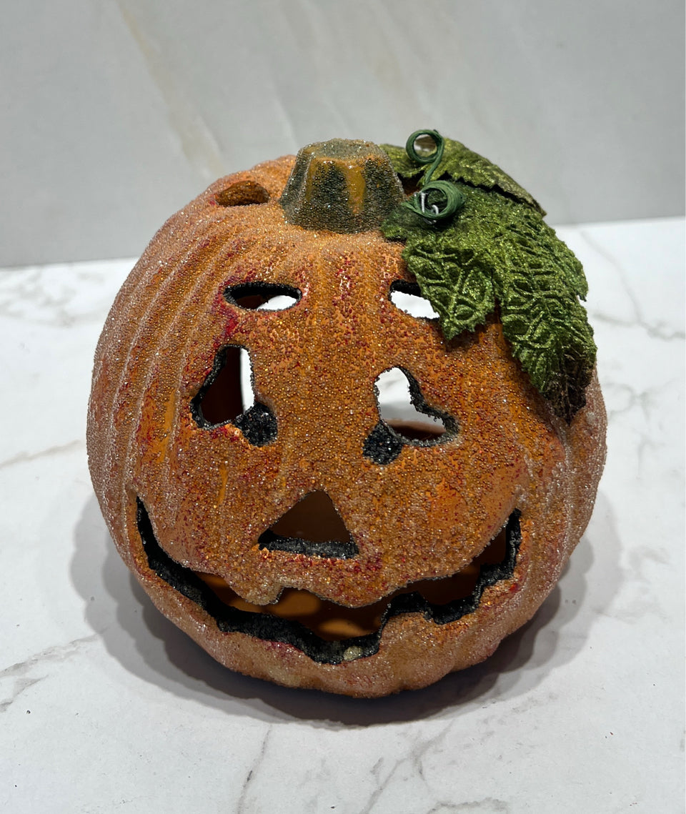 Pumpkin Candle Holder