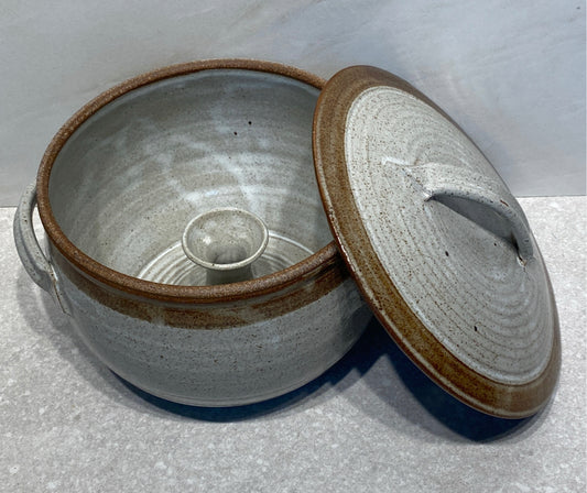 Covered Pottery Steamer
