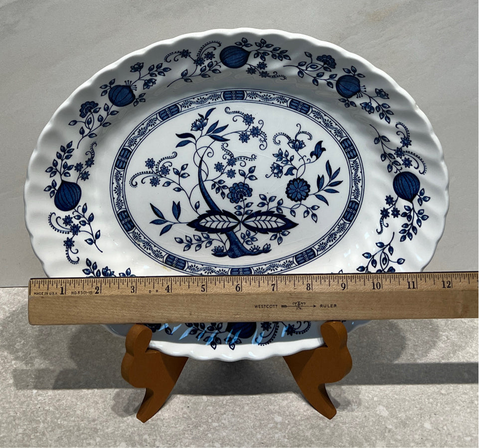 Blue Onion Platter