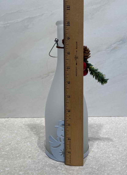 Lighted Snowman Bottle