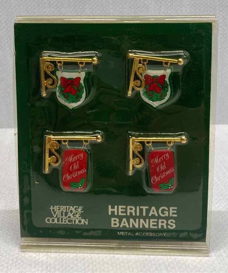 Dept. 56 Heritage Banners