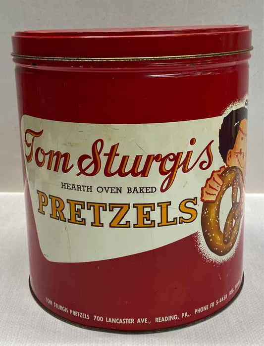 Vintage Pretzel Can