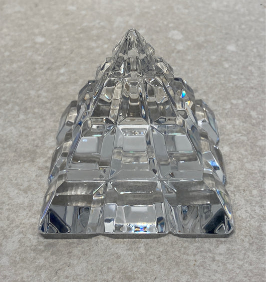 Waterford Pyramid Paperweight