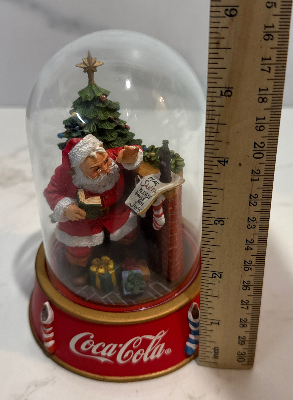 Frianklin Mint Coca Cola Santa